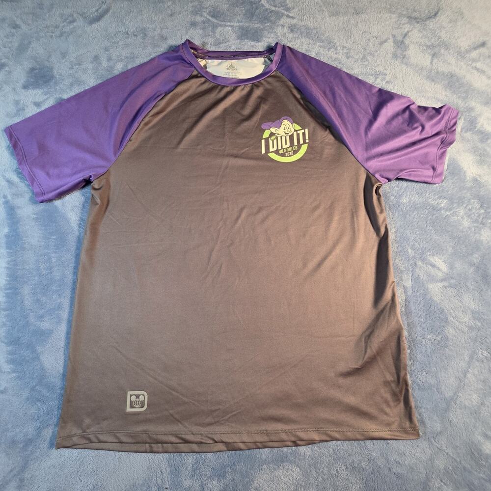 2025 Disney Dopey Run Challenge Finisher Shirt XL 48.6 Miles Disney World